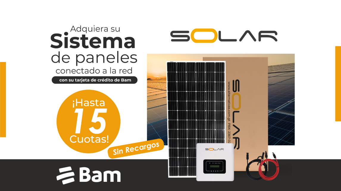 Sistemas de paneles conectados a la red