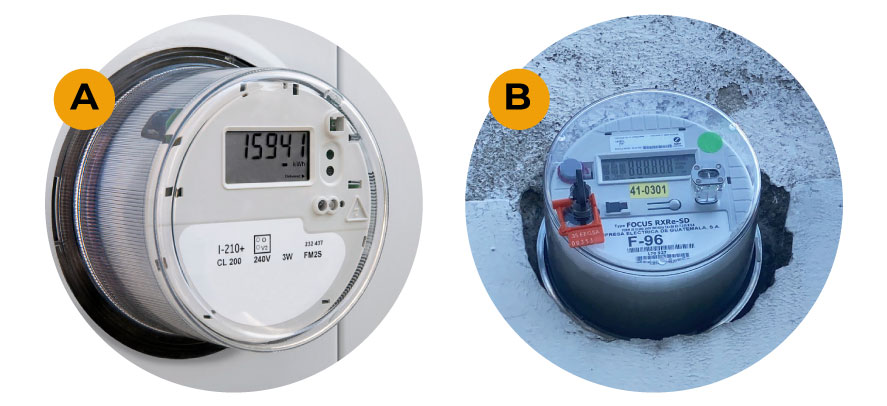 Contadores bidireccional