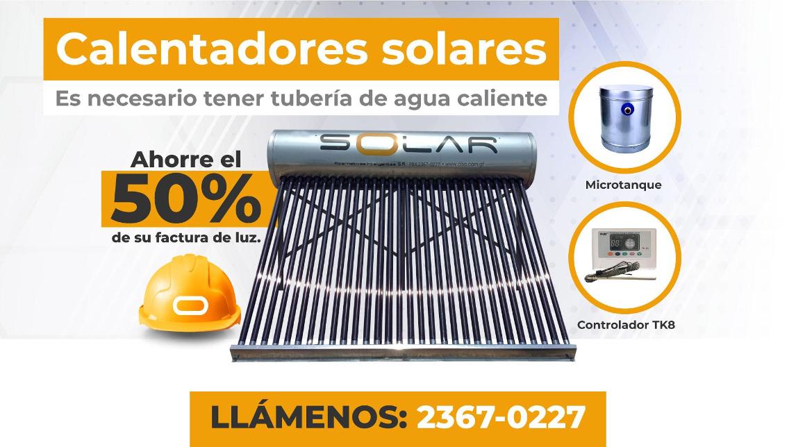Calentadores Solares