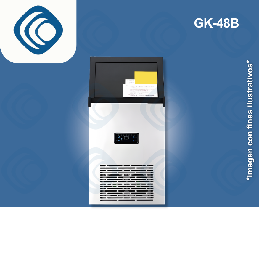 Máquina de hacer hielo Comercial - GK48B (40 a 80 lbs/24hrs)