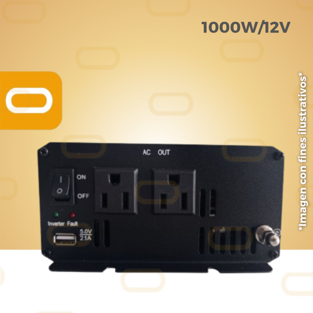 Inversor Pro 1000 W 24V