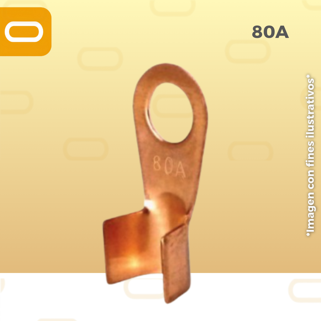Terminal para Cable de Batería 80A