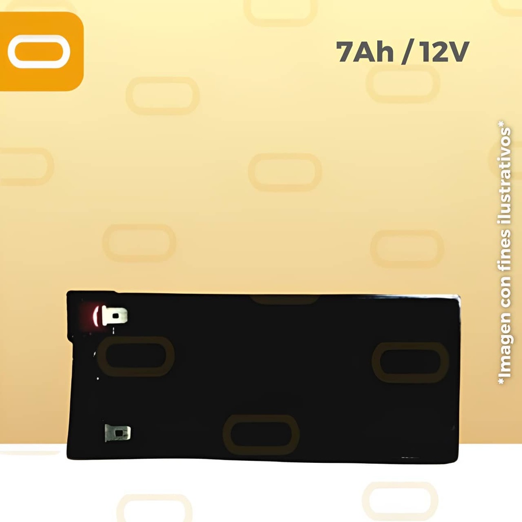Batería de Gel de 7Ah / 12V