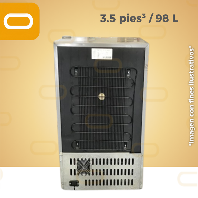 Refrigerador 3.46 pies³ / 98 Litros
