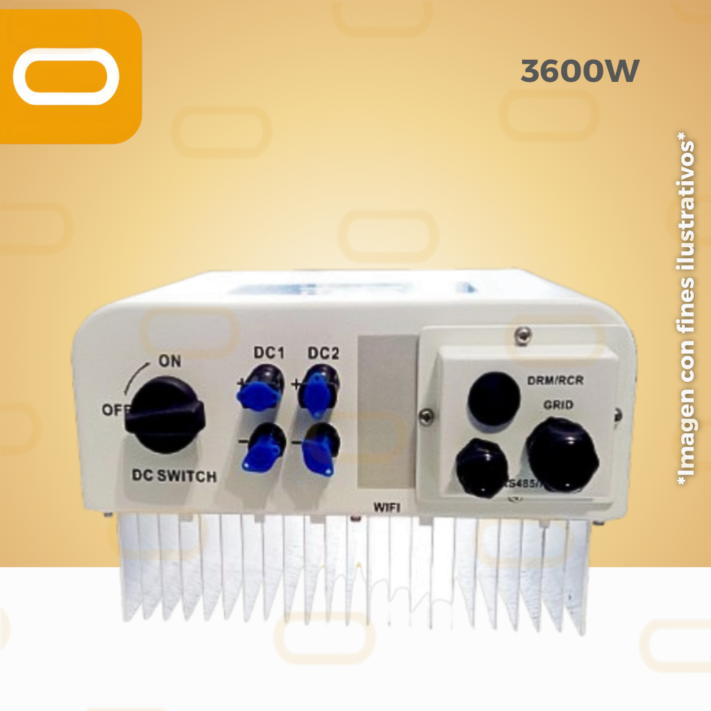 Inversor SOLAR On Grid 3600W / 240V