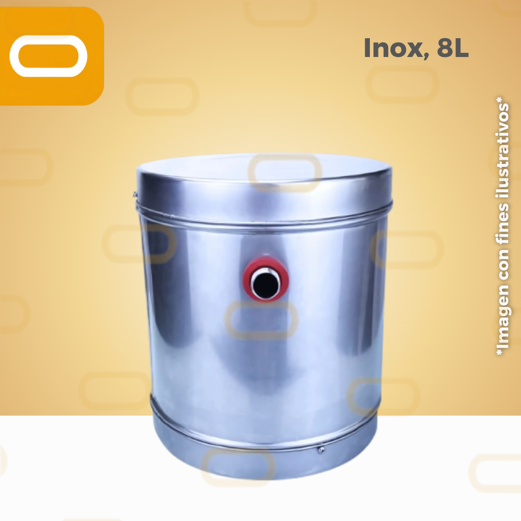 Microtanque 8 Litros Inoxidable