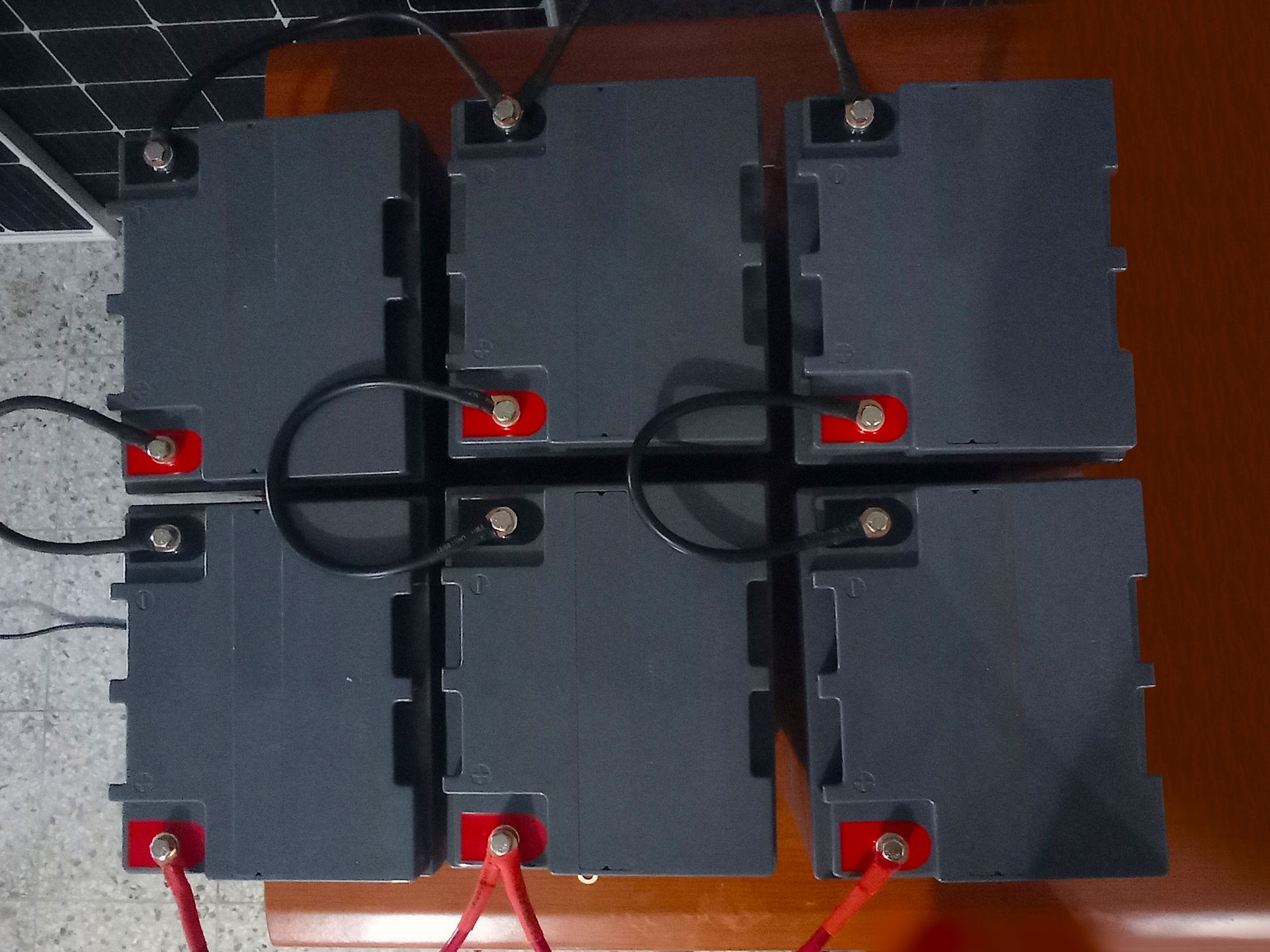 Instalacion 4 de Batería de Gel 9Ah / 12V