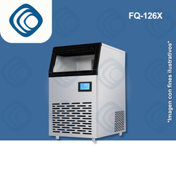 [Icemaker-FQ-126X] Máquina de hacer hielo Comercial - FQ126X (70 a 140 lbs/24hrs)