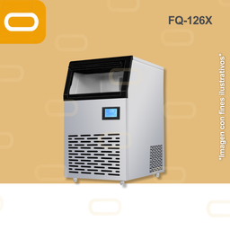 [Icemaker-FQ-126X] Máquina de hacer hielo Comercial - FQ126X (70 a 140 lbs/24hrs)