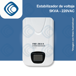 [Estabilizador-TSD-5KVA] Estabilizador de voltaje 5KVA - 220VAC