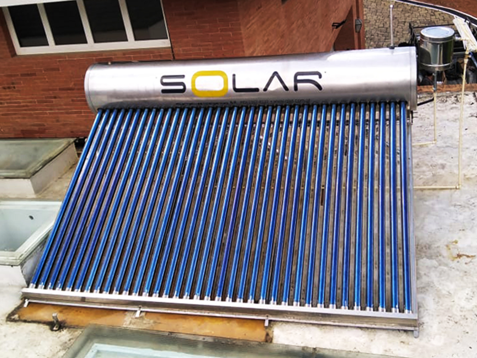 Instalacion 2 de Calentador Solar Deluxe 430 Litros / Inoxidable