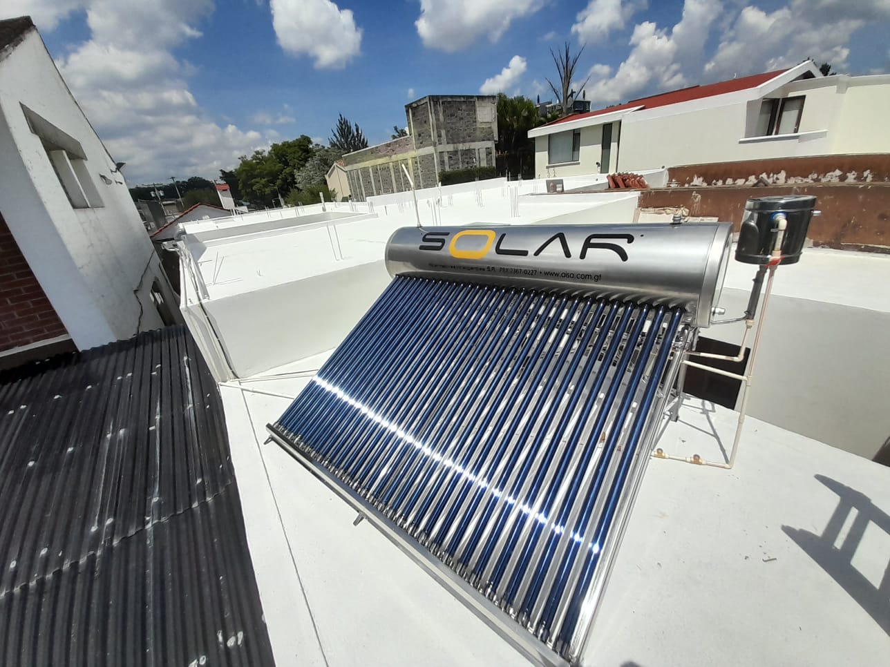 Instalacion 1 de Calentador Solar Smart 300 Litros / Inoxidable