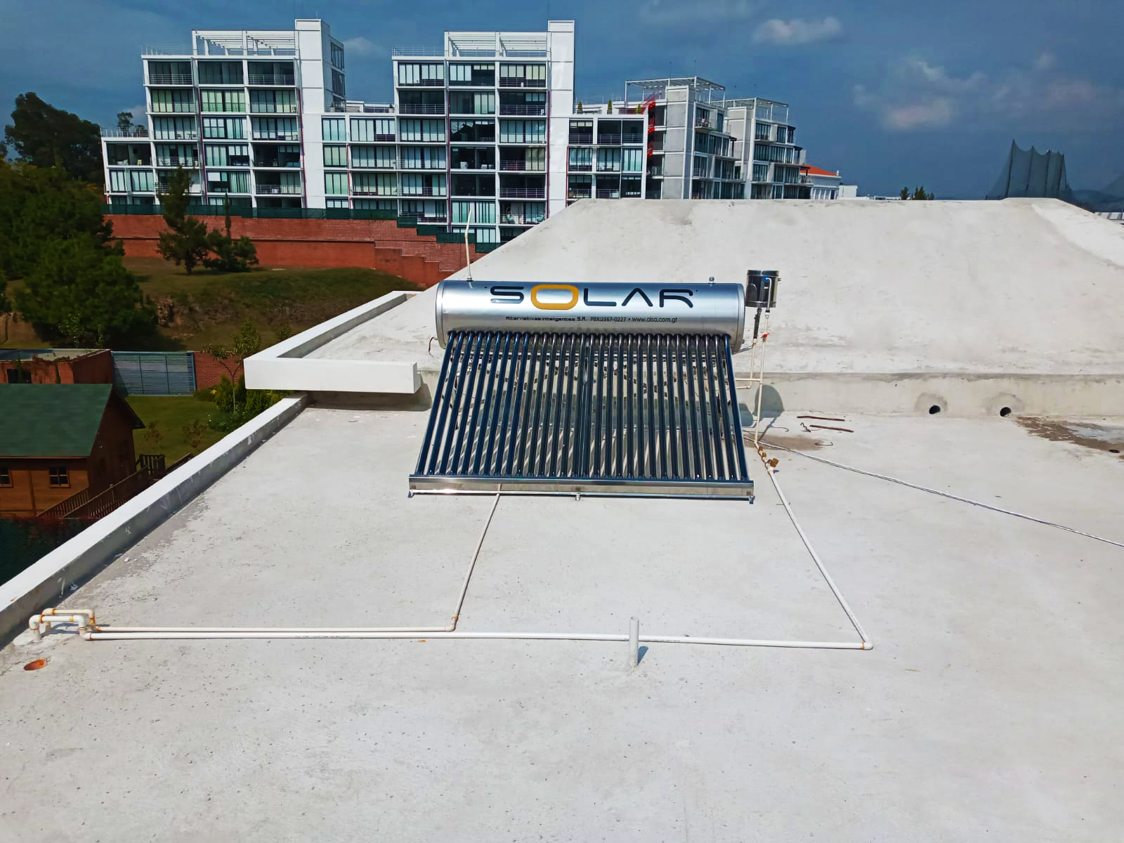 Instalacion 2 de Calentador Solar Smart 300 Litros / Inoxidable