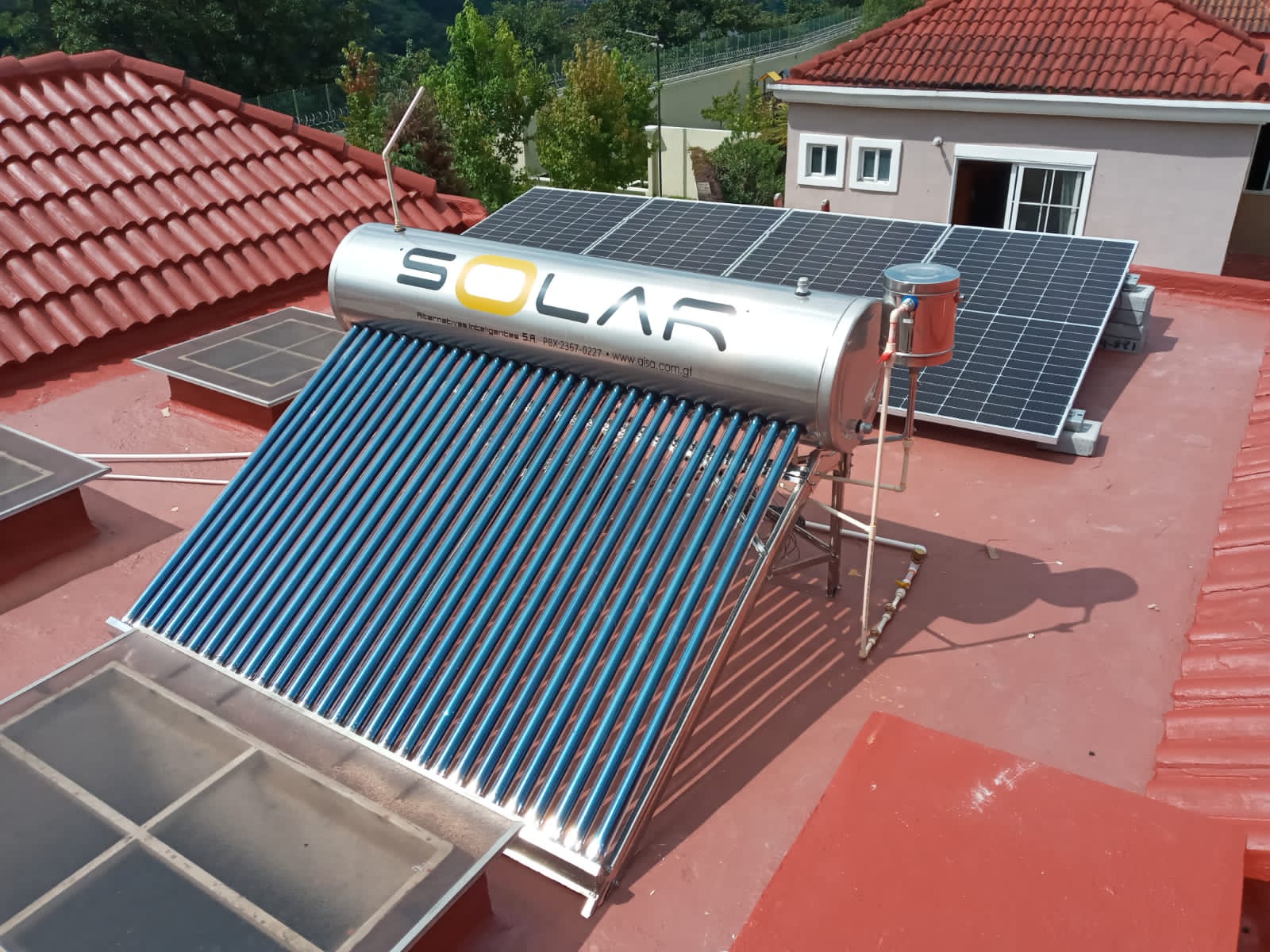 Instalacion 3 de Calentador Solar Smart 300 Litros / Inoxidable