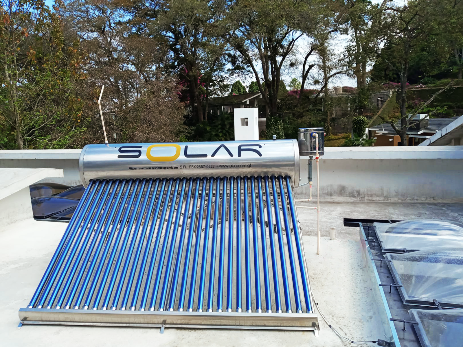 Instalacion 4 de Calentador Solar Smart 300 Litros / Inoxidable