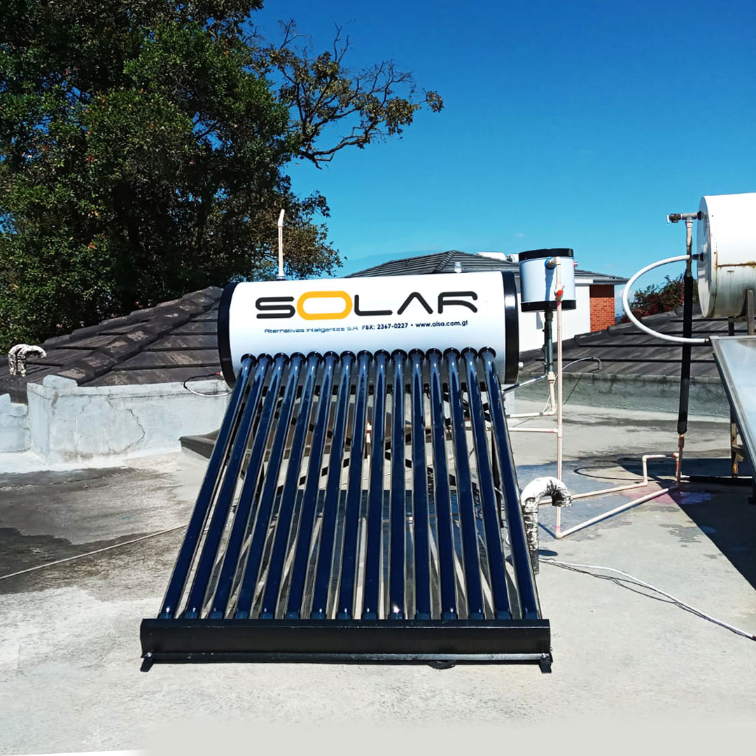 Instalacion 1 de Calentador Solar Smart 150 Litros / Galvanizado