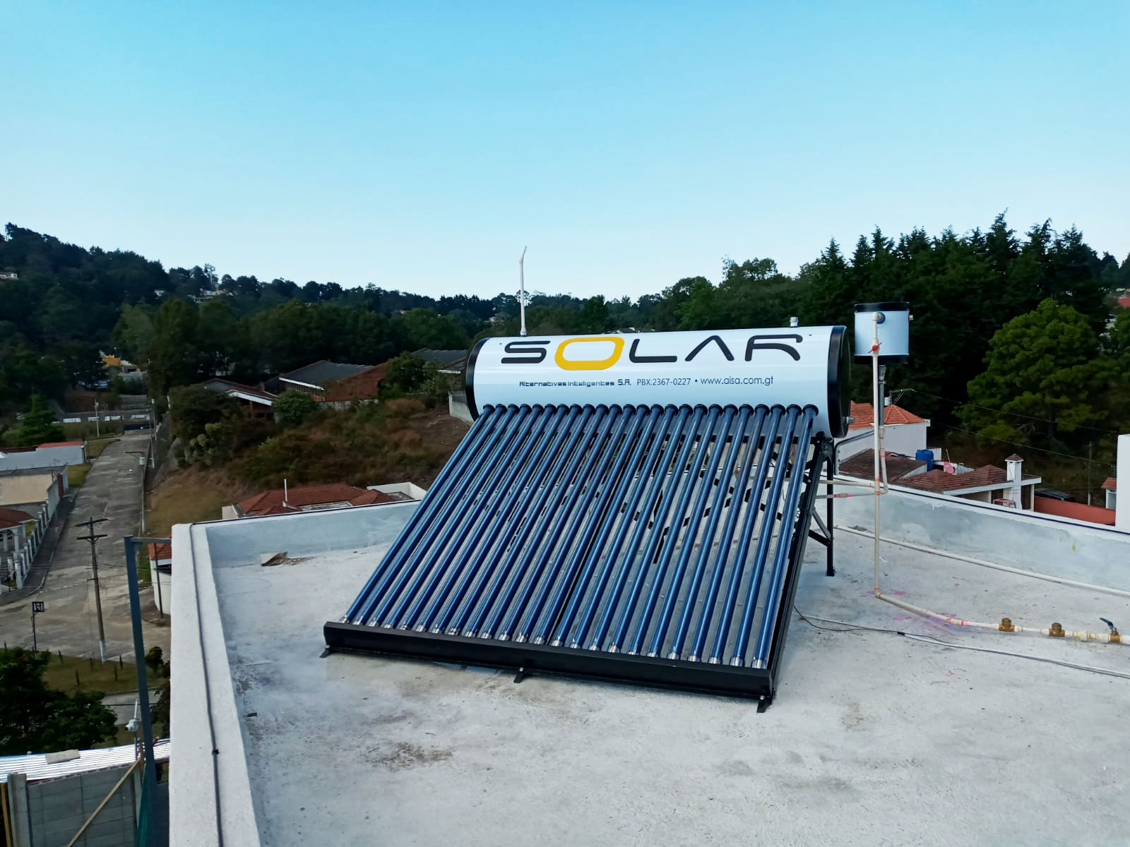 Instalacion 4 de Calentador Solar Smart 240 Litros / Galvanizado