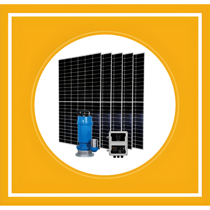 Bombas solares sumergibles para desechos, alto caudal a baja altura