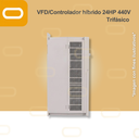 Variador de Frecuencia / Controlador Híbrido para bomba AC de 24HP de voltaje 440V Trifásico