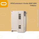 Variador de Frecuencia / Controlador Híbrido para bomba AC de 29HP de voltaje 220V Trifásico
