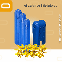 Aireador Solar para Piscicultura de 3 flotadores