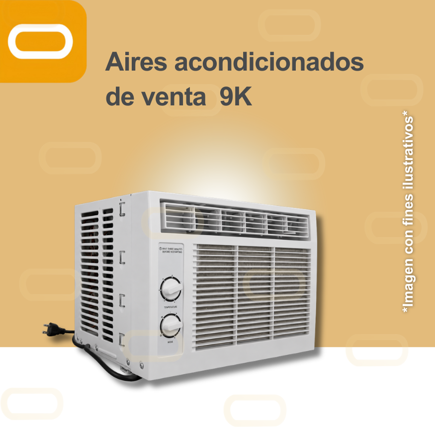 Aire Acondicionado de Ventana-9K
