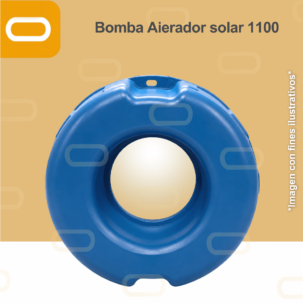 Aireador Solar para Piscicultura Jet 110V-1100W