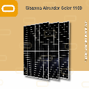 Sistema Aireador Solar para Piscicultura Jet 110V-1100W