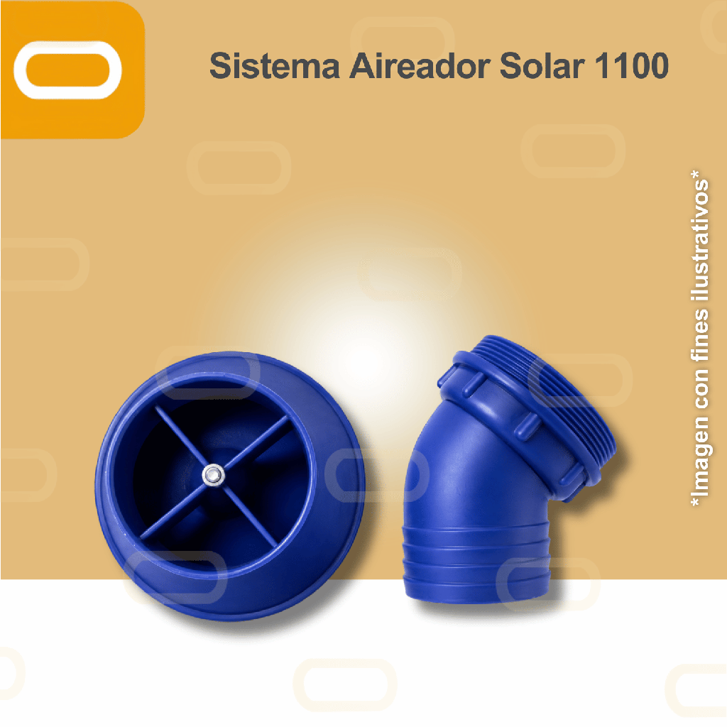 Sistema Aireador Solar para Piscicultura Jet 110V-1100W
