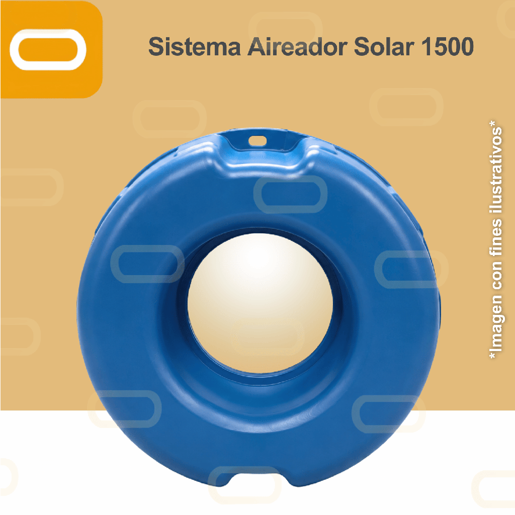 Sistema Aireador Solar para Piscicultura Jet 110V-1500W