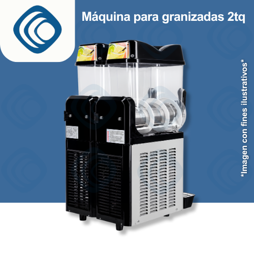 Máquina de granizadas 2 tanques