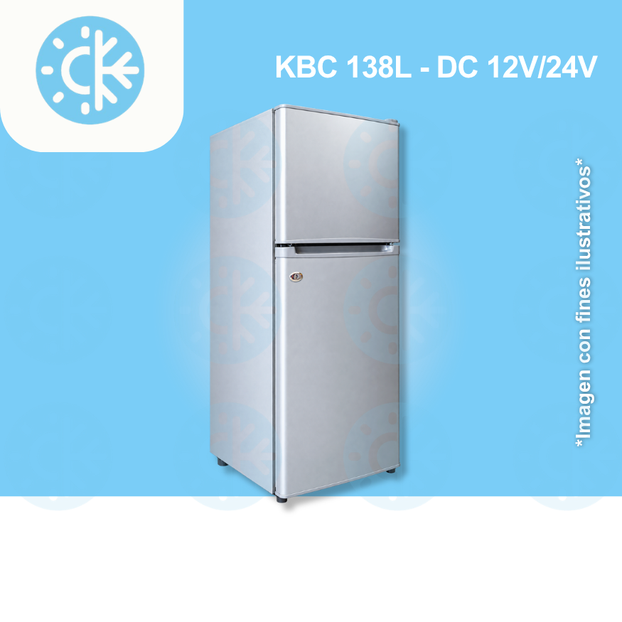 Refrigerador 12/24V - 138 Litros