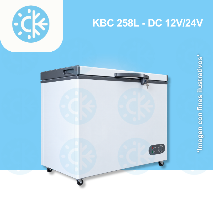 Sistema Congelador 12/24V - 258 Litros