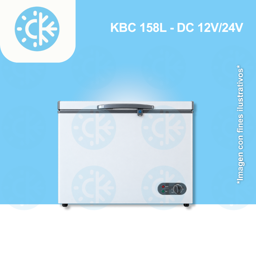 Sistema Congelador 12/24V - 158 Litros