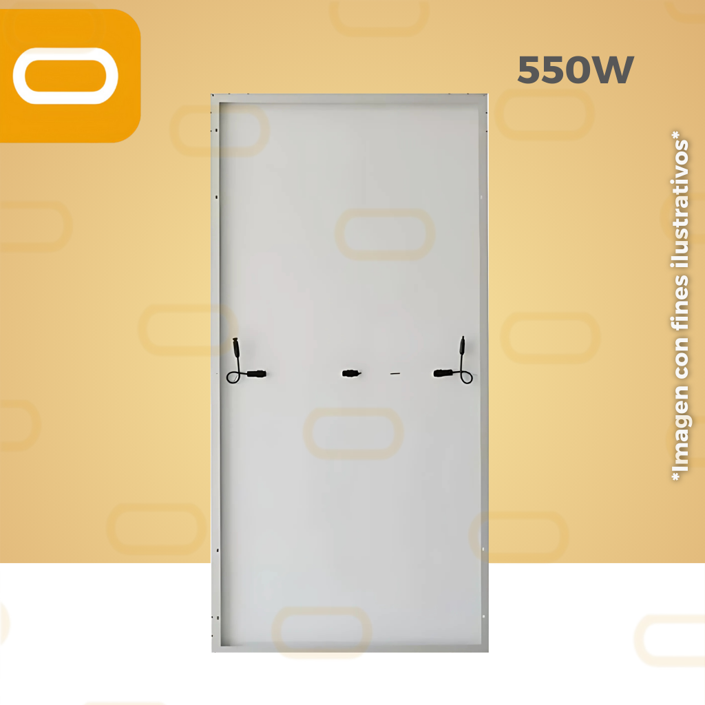 Panel Solar de 550W Monocristalino - half cell