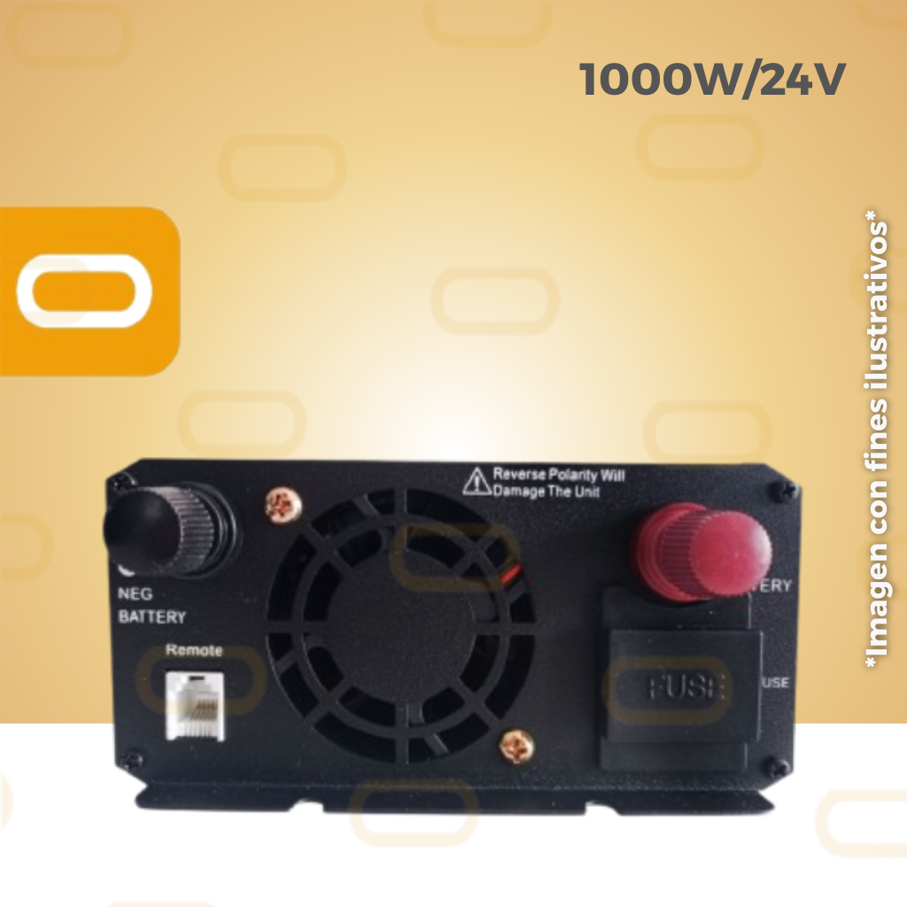 Inversor Pro 1000 W 24V