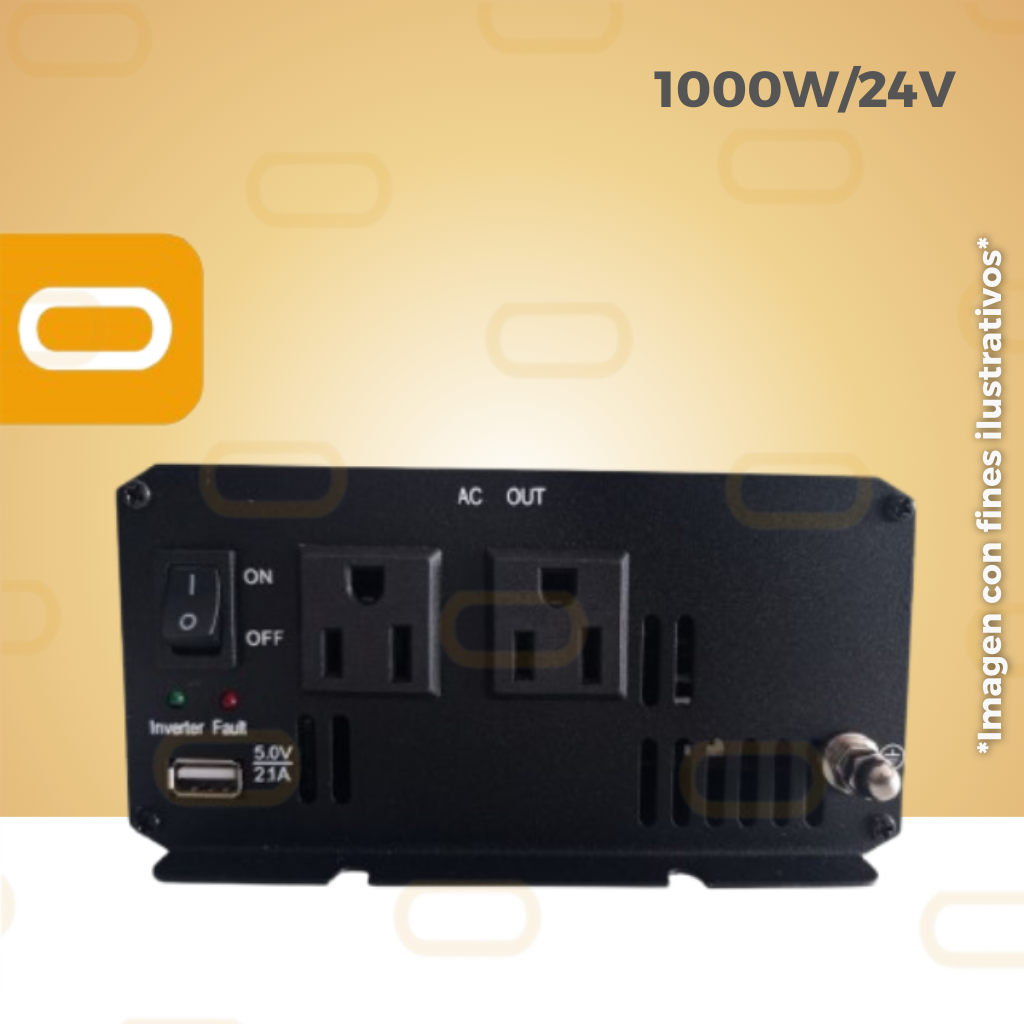 Inversor Pro 1000 W 24V