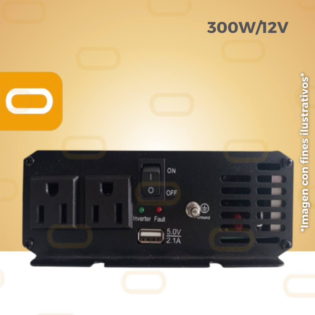 Inversor Pro 300 W 12V