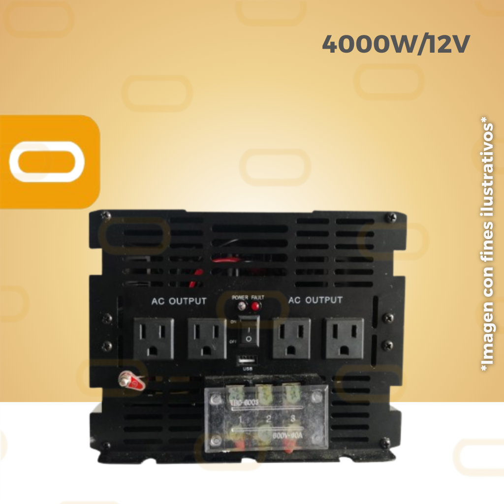 Inversor 4000W 12V