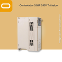 Controlador Solar para bomba de 20HP de voltaje 220V Trifásico