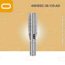 [19-194-4/6HSSC-36-135-380-7500-AD] Bomba Sumergible SOLAR 4/6HSSC-36-135-AD