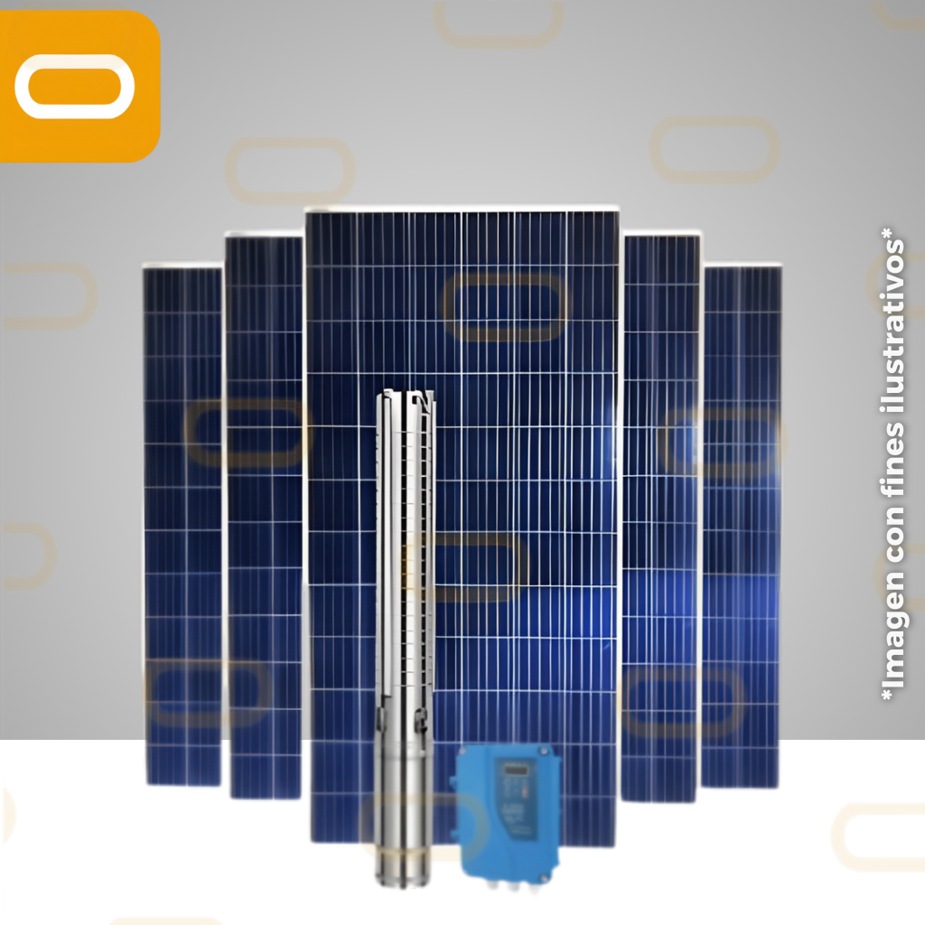 Sistema Bomba sumergible SOLAR 4HSSC-5-255-A/D-280