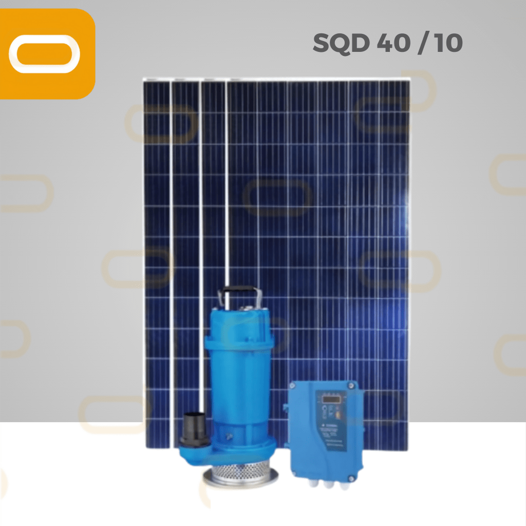 Sistema Bomba sumergible de caudal SOLAR SQD-40-10-330