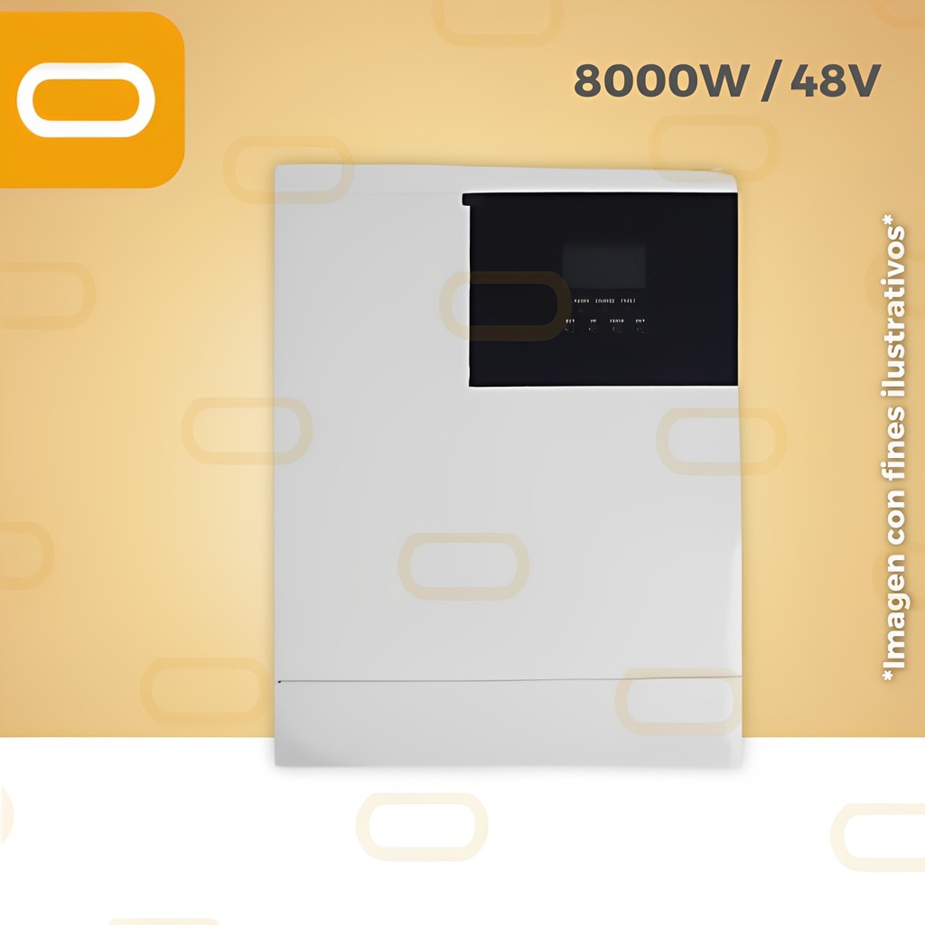 Inversor Cargador Solar Híbrido 8000W 48V