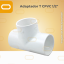 [Adaptador-T-PVC-1/2] Adaptador T PVC 1/2"