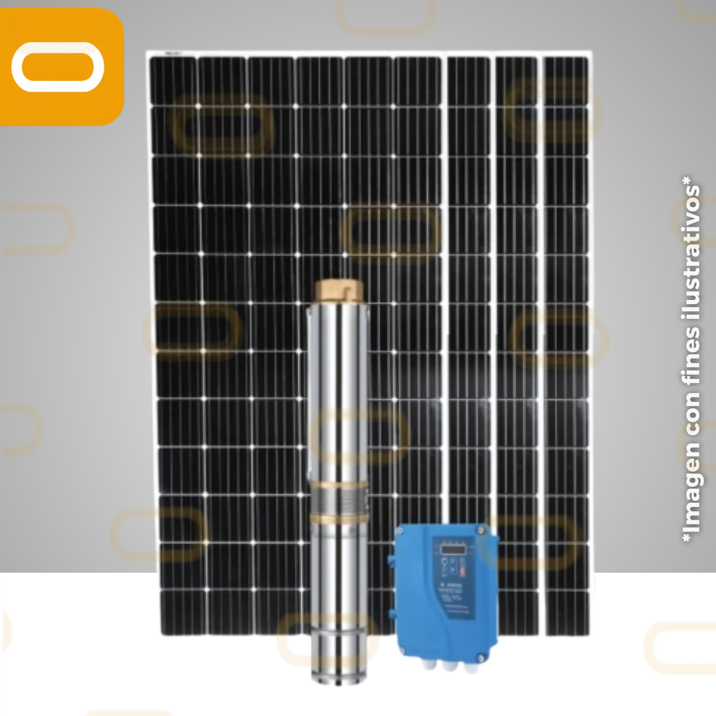 Sistema Bomba sumergible SOLAR 4SC-13-60-550