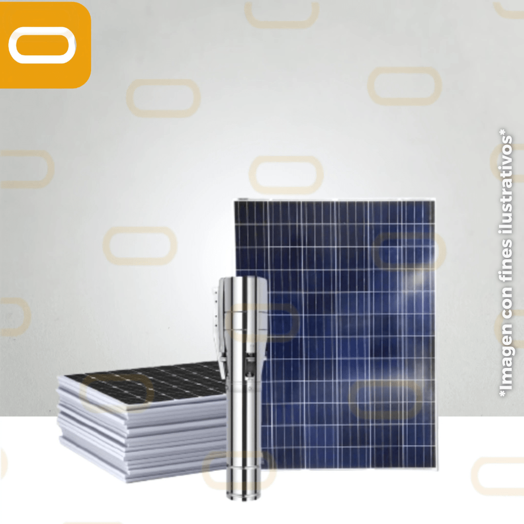 Sistema Bomba sumergible SOLAR 4/6SSC-36-56-AD-550
