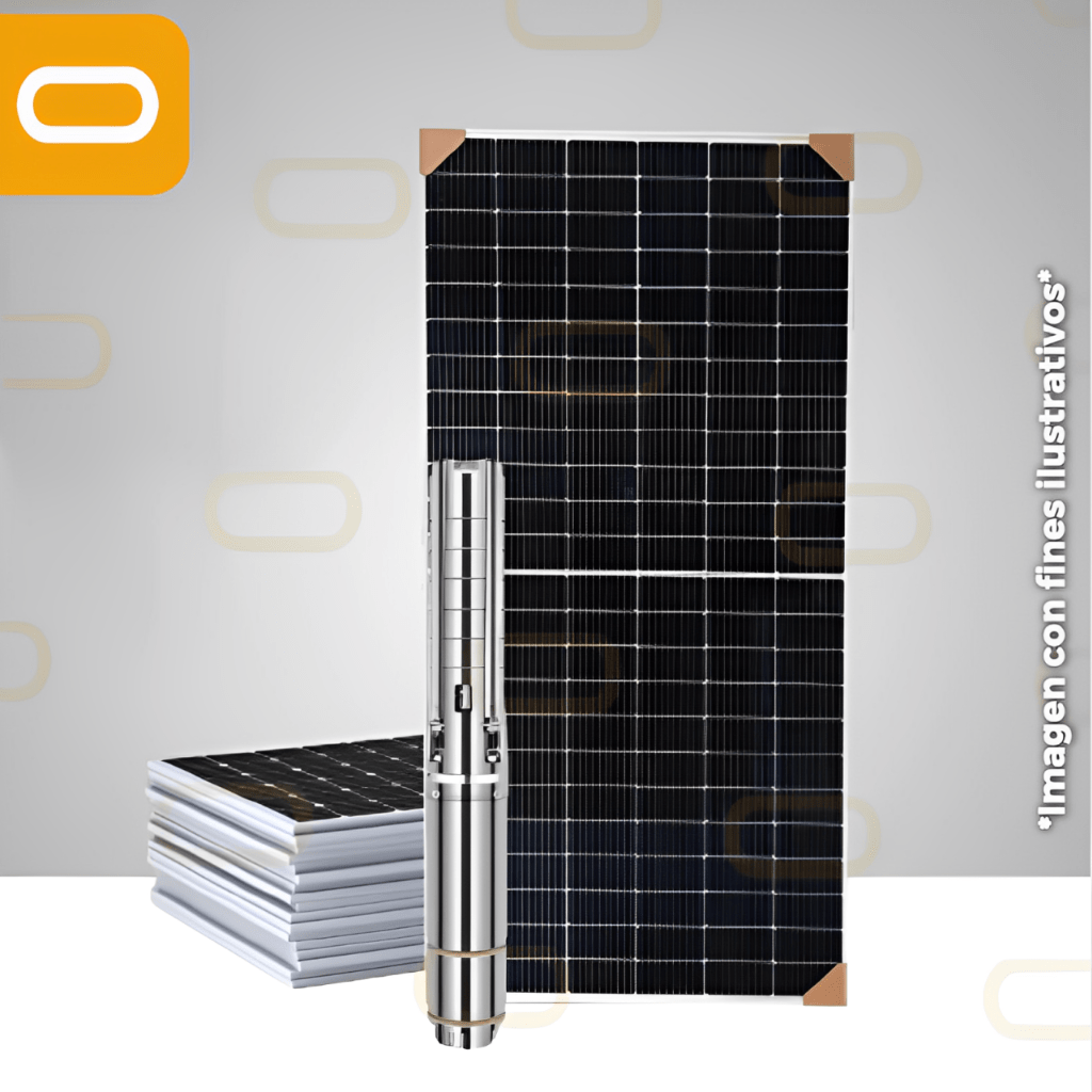 Sistema Bomba sumergible SOLAR 8SSC-150-77-AD-550