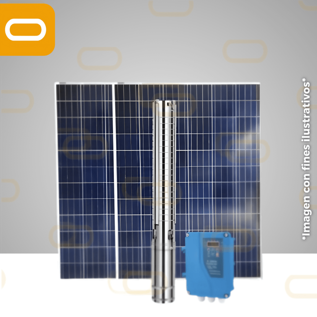 Sistema Bomba sumergible SOLAR 4SC-14-125-AD-550