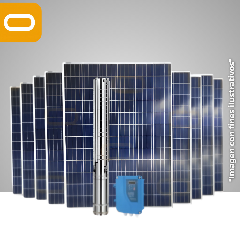 Sistema Bomba sumergible SOLAR 4HSC-13-150-A/D-550